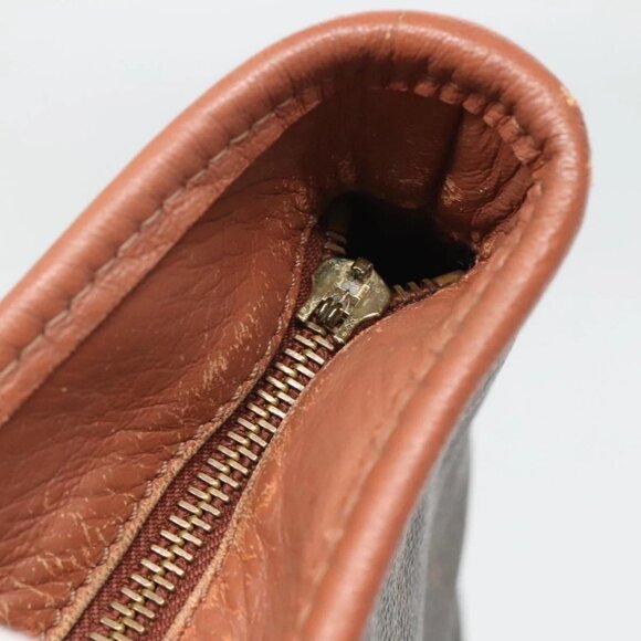 LOUIS VUITTON Monogram Sac Weekend PM Hand Bag M42425 LV Auth - Picture 9 of 16